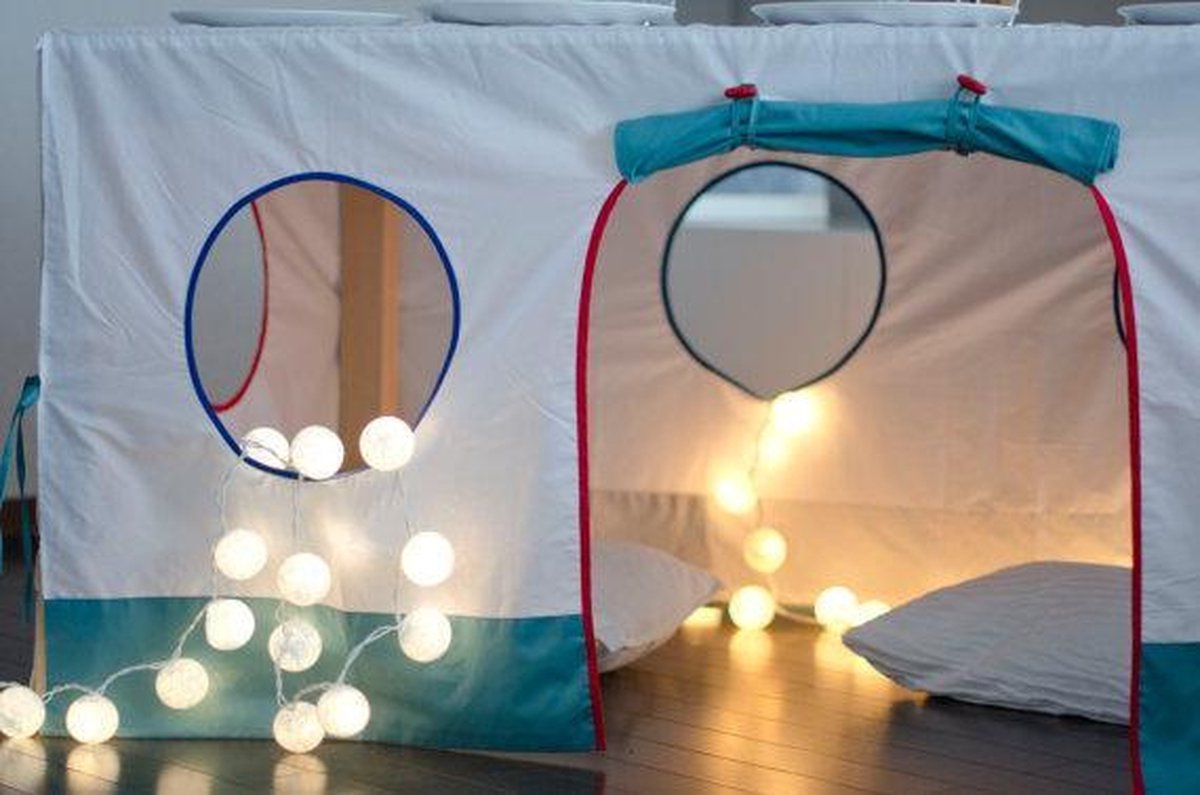 Tafeltent – Speeltent –kinder Tent – Tafelkleed – Tent tafel – handgemaakt  – 220cm x... | bol.com