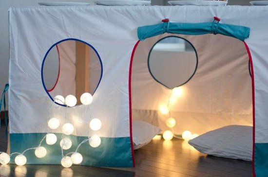 Tafeltent – Speeltent –kinder Tent – Tafelkleed – Tent tafel – handgemaakt  – 220cm x... | bol