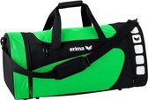 Erima Sporttas Club 5 Line Groen/zwart 28 Liter
