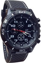 GT- horloge zwart/wit  42 mm I-deLuxe verpakking