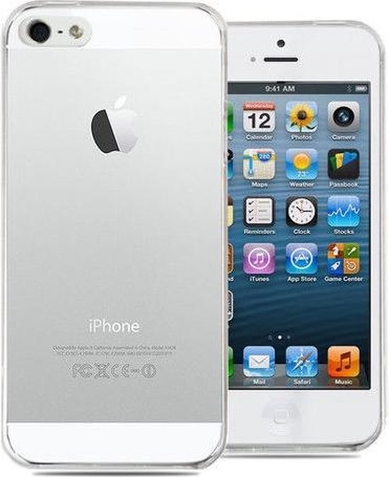 Rechtsaf Verraad Niet doen Apple iPhone 5C Silicone hoesje Transparant | bol.com