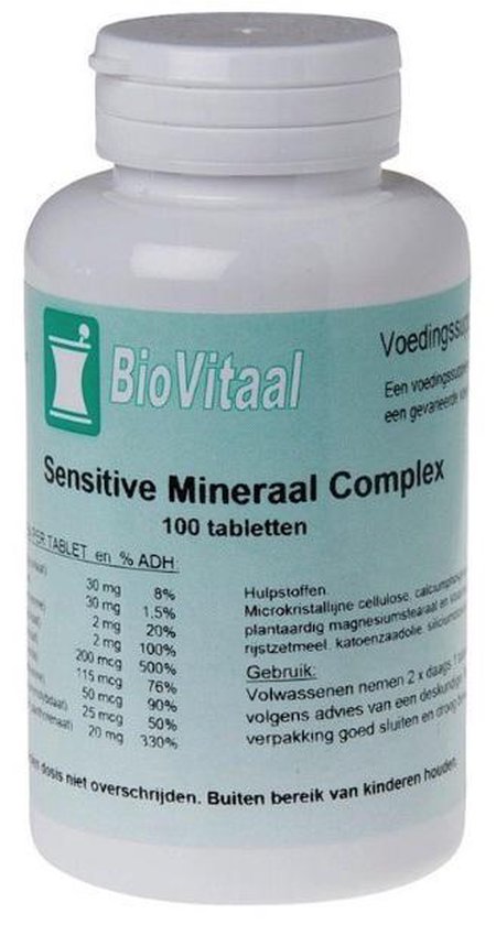 BIOVITAAL SENS MINERAAL COMP - Biovitaal