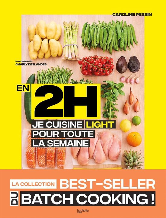 En 2H je cuisine light pour toute la semaine - cover