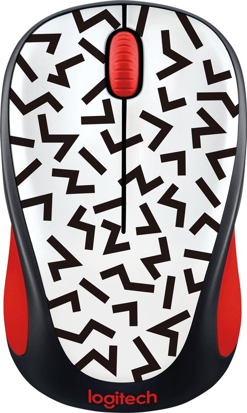 Logitech M238 draadloze muis, fancollectie, 2,4 GHz verbinding via nano-USB- ontvanger, 1000 dpi-sensor, 12 maanden batterijduur, 3 toetsen, PC/Mac - Frankrijk