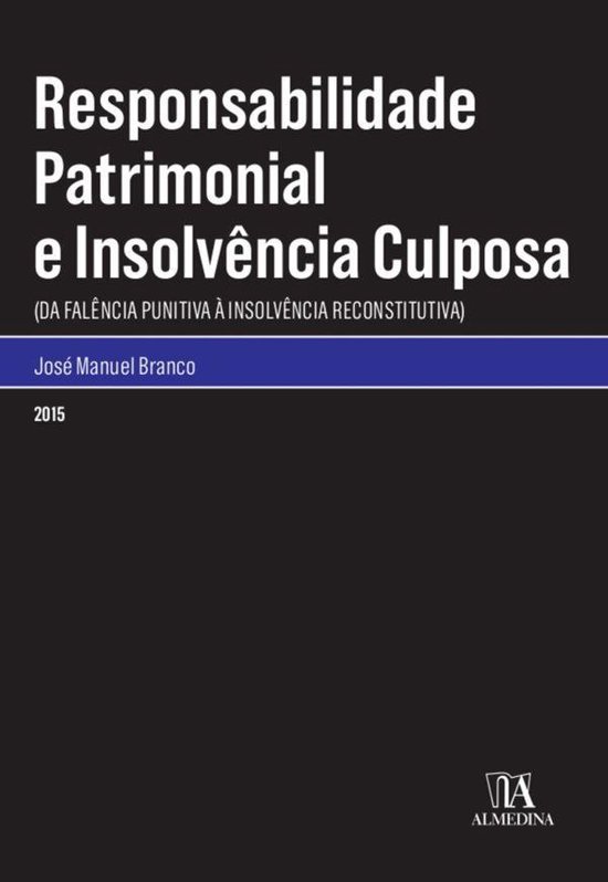 Responsabilidade Patrimonial e Insolvencia Culposa - cover