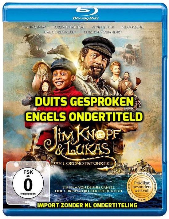 Jim Knopf & Lukas der Lokomotivführer (Jim Button and Luke the Engine Driver) [Blu-ray]