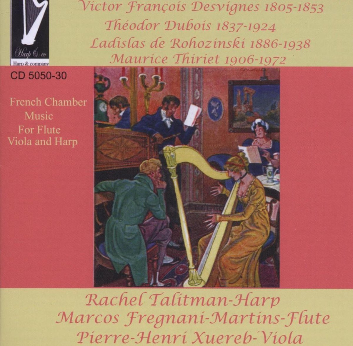 French Chamber Music For Harp