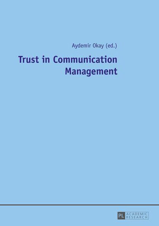 Trust in Communication Management - cover