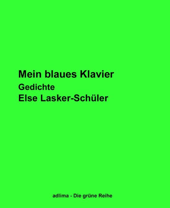 Mein blaues Klavier (ebook), Else Lasker-Schüler | 9783736872806 ...