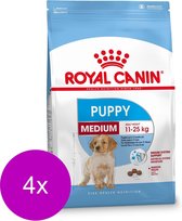 Royal Canin Shn Medium Puppy - Hondenvoer - 4 x 4 kg