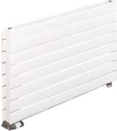 Design radiator horizontaal staal glanzend wit 58,8x80cm 1670 watt - Eastbrook Addington type 22
