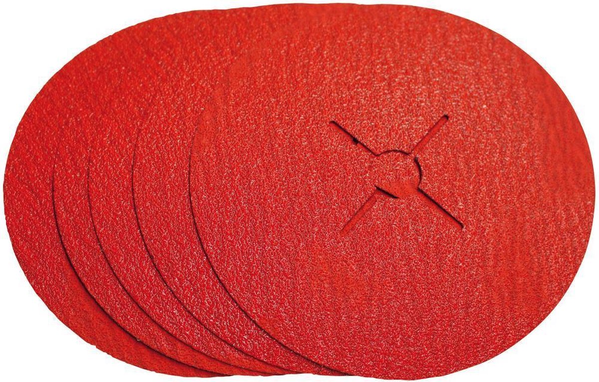 Fiber-schuurschijf Keram.125mm K 40 VSM