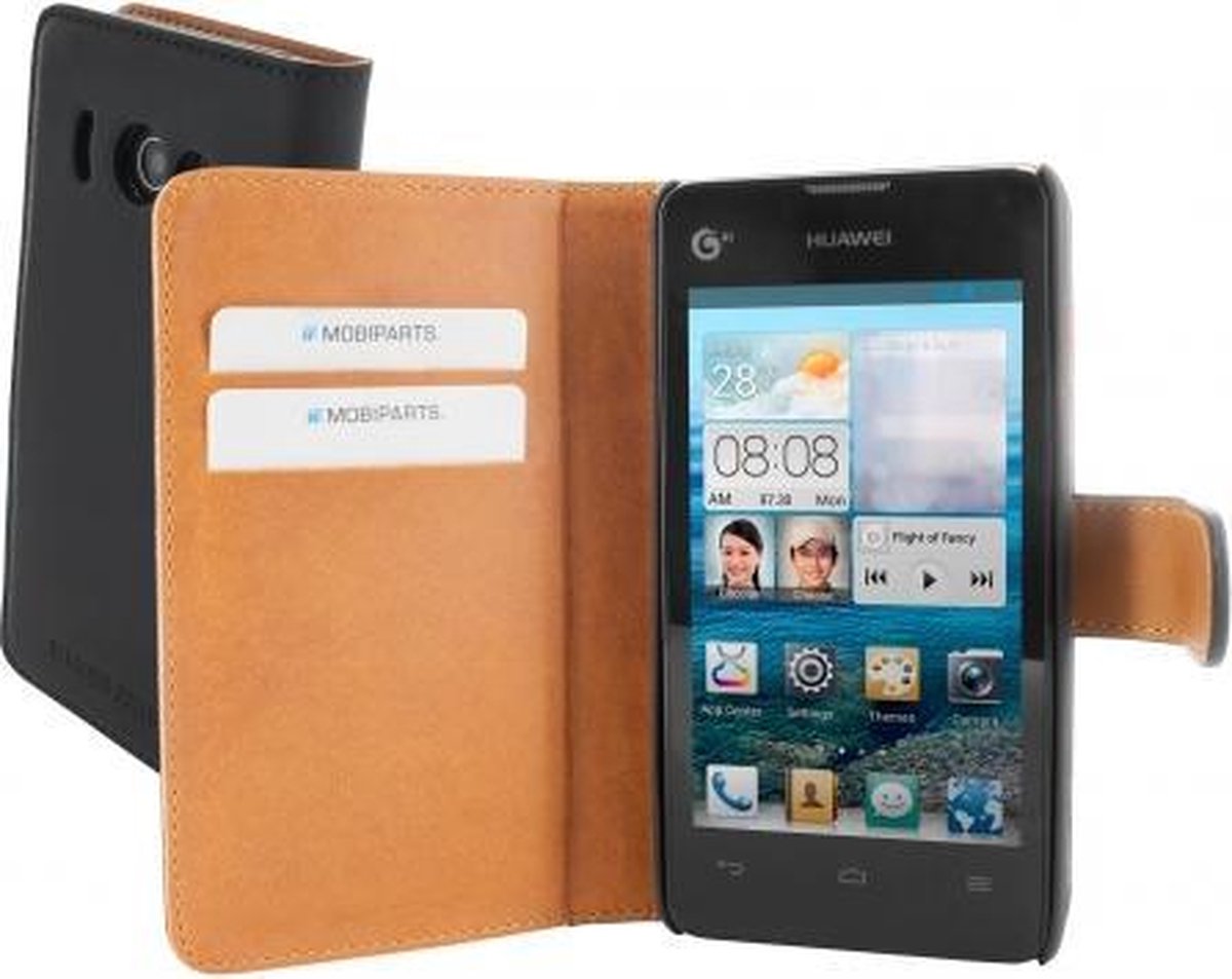 Mobiparts Premium Wallet Case Huawei Ascend Y300 Black