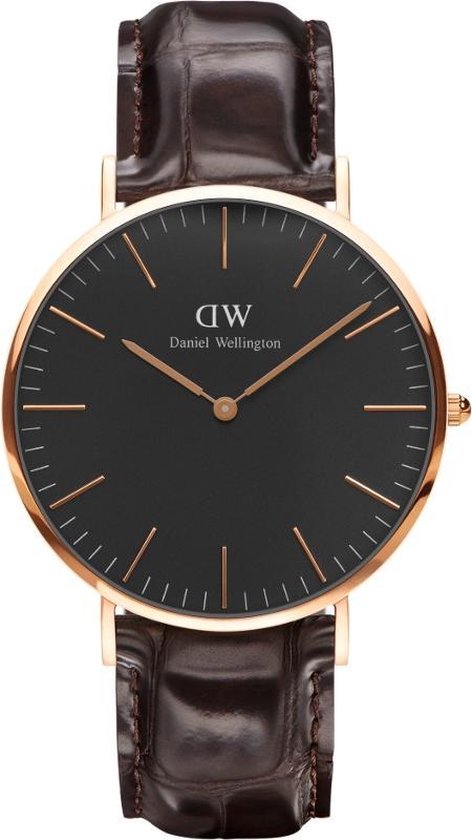 daniel wellington leren bandje
