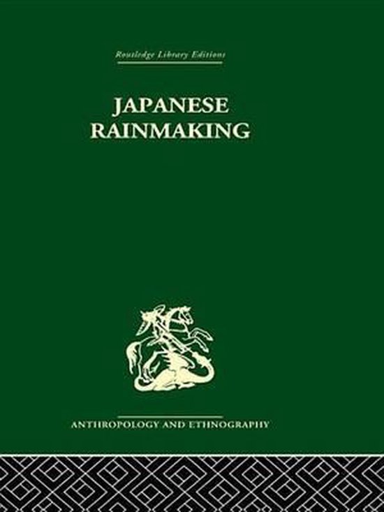 Japanese Rainmaking and Other Folk Practices - cover
