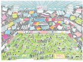Legpuzzel Voetbalstadion van Fabio Vettori 1080 stukjes