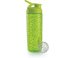 BlenderBottle BlenderBottle ® SportMixer ™ Tritan Sleek 820 ml GROEN Shakebeker Shaken zonder klonten en zonder te lekken!