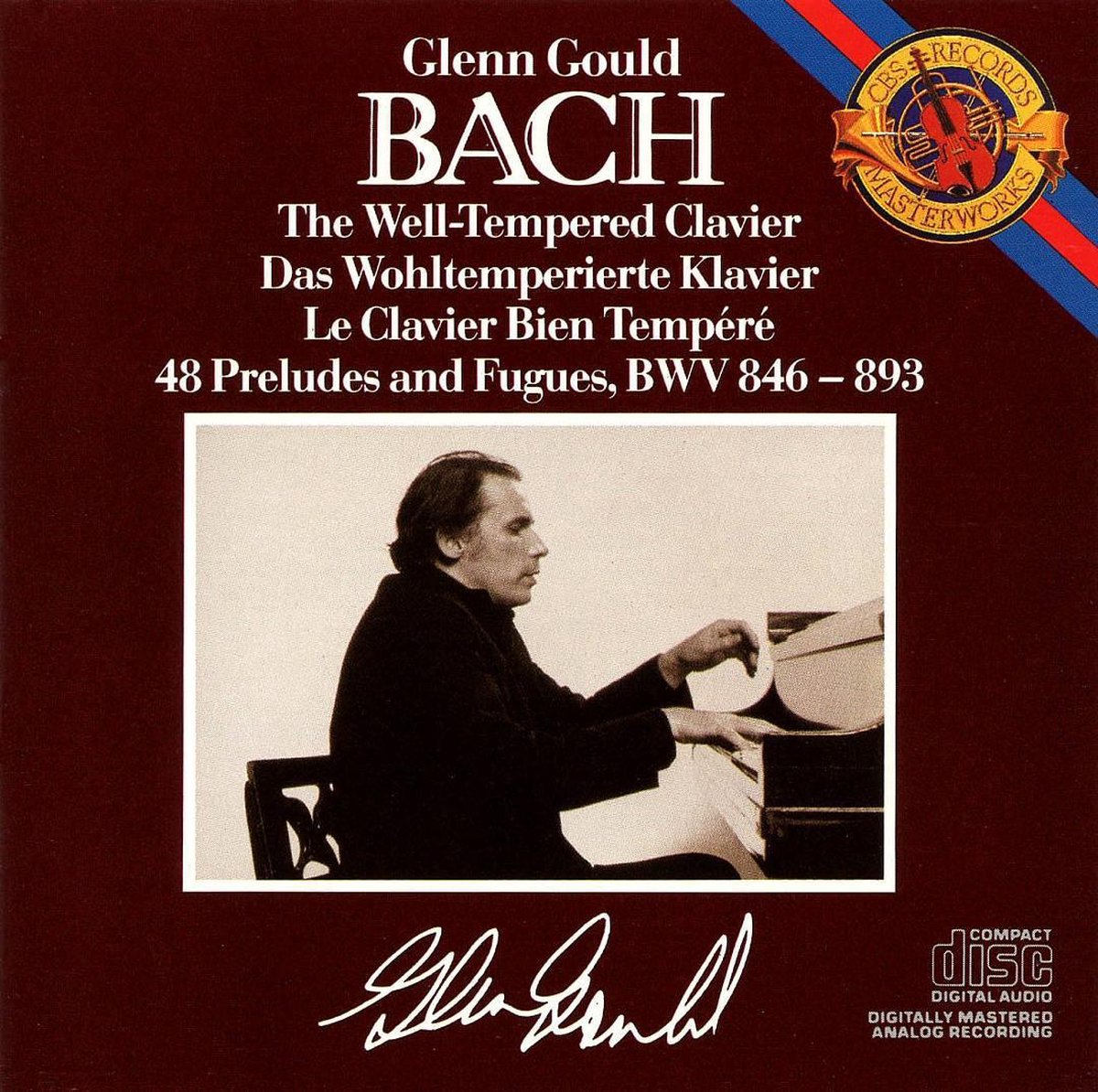 Afbeelding van product Bach: The Well-tempered Clavier Book I & II  - Glenn Gould