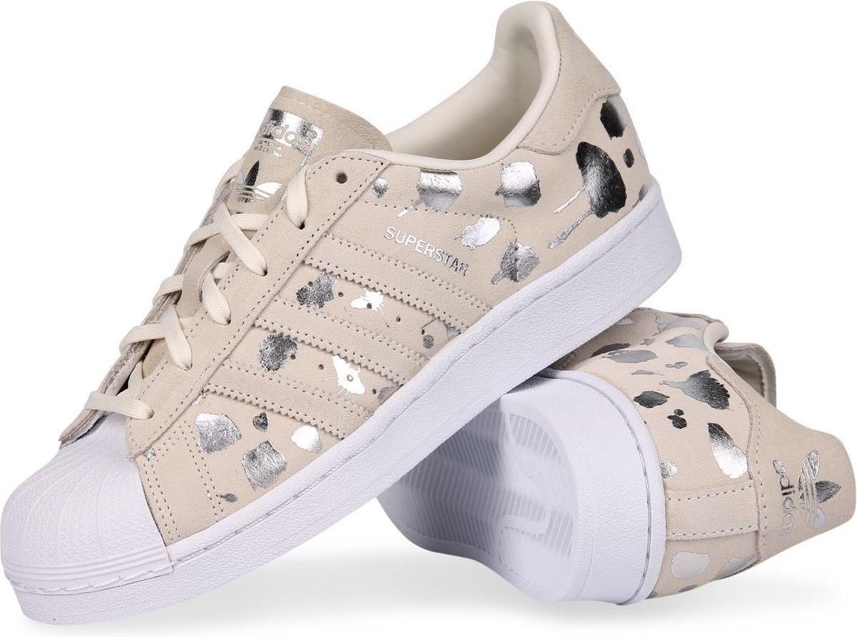 riem hack Eerder Adidas Superstar Sneakers S76153 - Special Edition - Damesschoenen - Beige  - Maat: 36 | bol.com