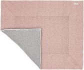 Koeka Vigo Boxkleed - 75x95cm - oud roze - grijs