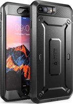 Supcase 360 Backcase hoesje met screenprotector iPhone 8 Plus - 7 Plus Zwart