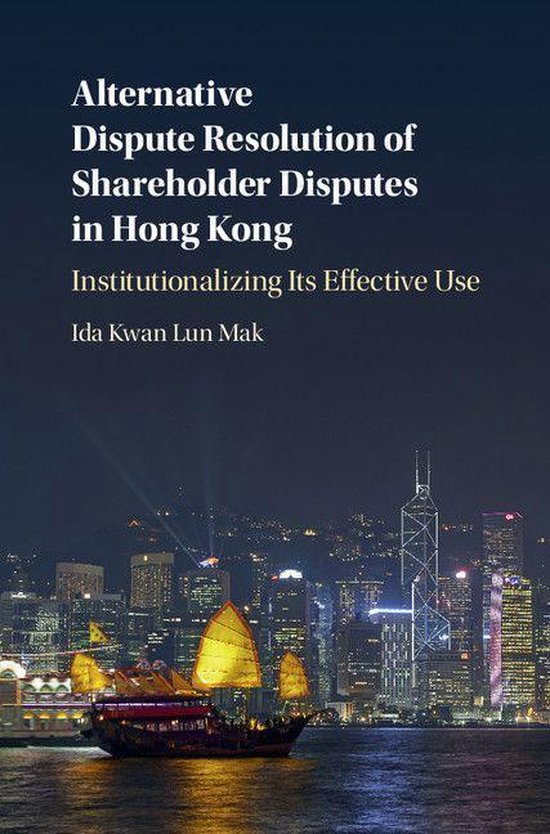 Alternative Dispute Resolution of Shareholder Disputes in Ho ... - cover