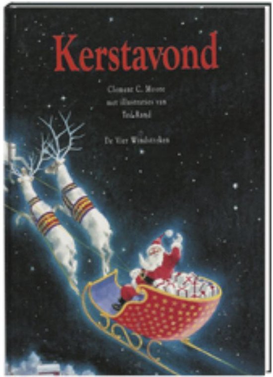 Cover van het boek 'Kerstavond' van Clement C. Moore en Ted Rand