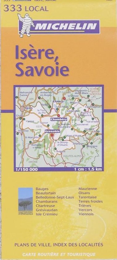 Michelin Isere, Savoie - cover
