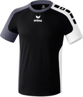 Erima Valencia Shirt Zwart-Silex-Wit Maat L