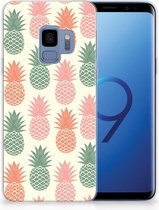 TPU Siliconen Hoesje Geschikt voor Samsung Galaxy S9 Ananas