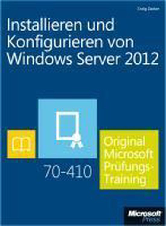 Installieren Und Konfigurieren Von Windows Server 2012 Origi ... - cover