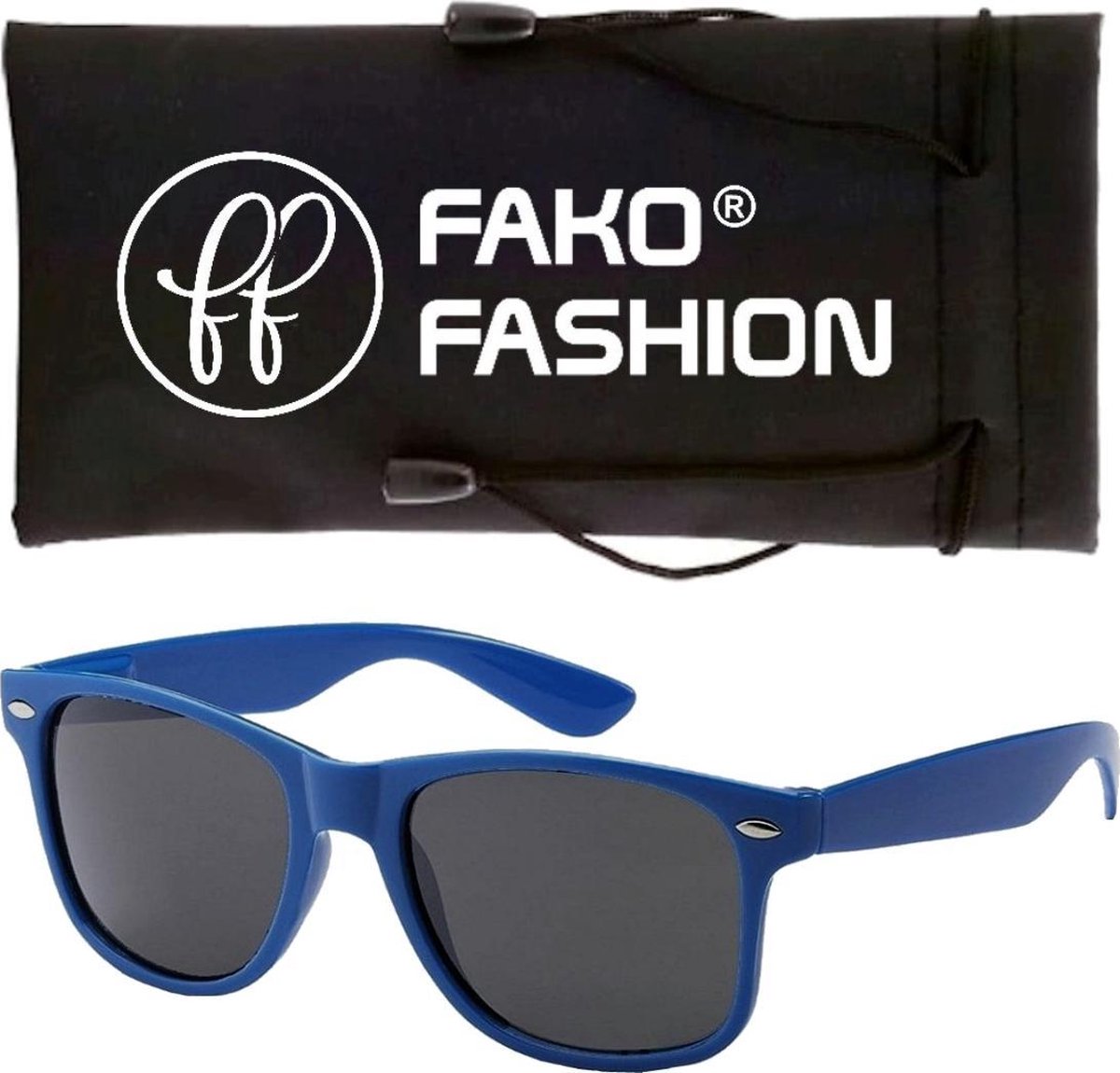 Fako Fashion® - Zonnebril - Classic - Blauw