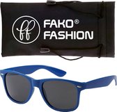 Fako Fashion® - Heren Zonnebril - Dames Zonnebril - Classic - Blauw