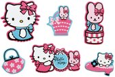 Hello Kitty Mini Foam Elementen 24 stuks (max 14,7x11,7 cm - min 7,8x9,1 cm)