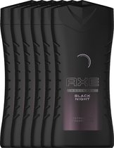 Axe Black Night - 6 x 250 ml - Gel douche