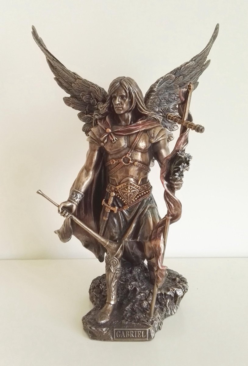 Nemesis Now - Gabriel With Staff Beeld/figuur - Bronskleurig