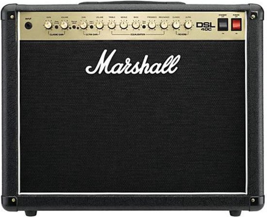 Marshall DSL40CR 40 Watt 12" Buizen Gitaarversterker