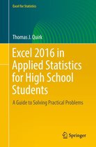 Excel for Statistics - Excel 2016 in Applied Statistics for High School Students