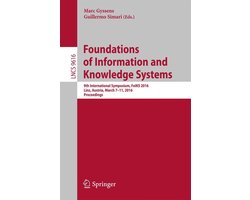 Springer Nature Proceedings Computer Science - Foundations of Information and Knowledge Systems