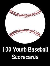 100 Youth Baseball Scorecards