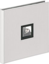 Walther Design FA-217-G Black & White - Fotoalbum - 30 x 30 cm - Grijs - 50 pagina's