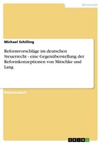 Reformvorschläge im deutschen Steuerrecht - eine Gegenüberstellung der Reformkonzeptionen von Mitschke und Lang
