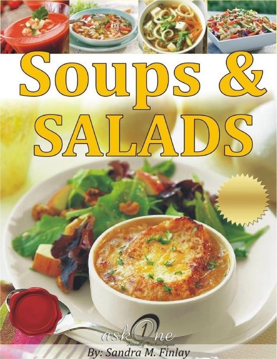 Soups & Salads (ebook), Sandra M. Finlay 9781312032095 Boeken