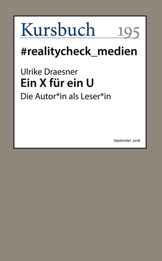 Ein X für ein U - cover