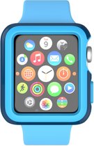 Speck CandyShell Fit - Horlogebandje - Apple Watch 42mm - Deep Sea Blue / Maya Blue