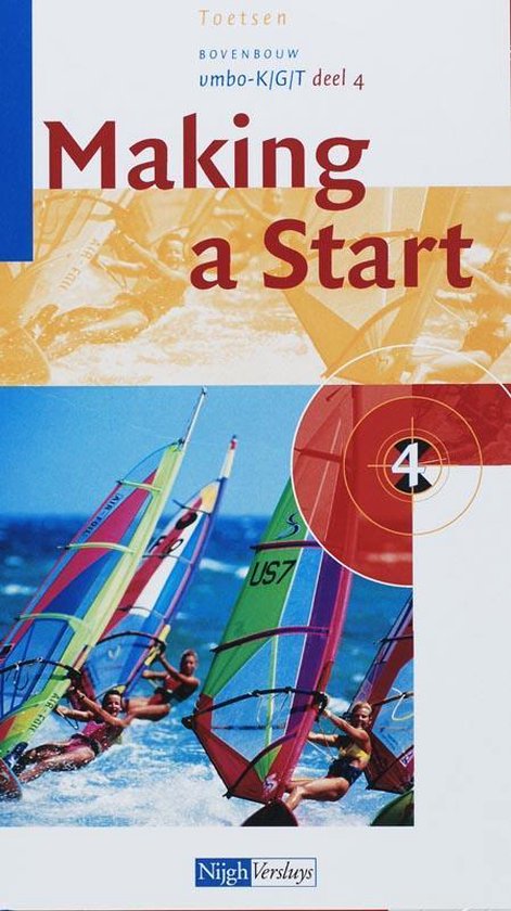 Cover van het boek 'Making a start / 4 vmbo kgt toetsen'