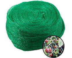 Vogelnet - Anti-vogel net - 400cm x 500cm - Vogelgaas - Bird net - Tuinnet - Vijvernet - Fruitnet - Plantennet - Bloemennet - Tuin net tegen vogels - Anti vogel net - Vijvernetten - Tuinspullen - Vijverbescherming - Moestuinnet - Netten