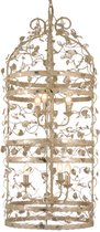 Hanglamp Michelangelo Cage - beige / goud - 6x 60w E14