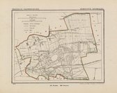 Historische kaart, plattegrond van gemeente Rosmalen in Noord Brabant uit 1867 door Kuyper van Kaartcadeau.com