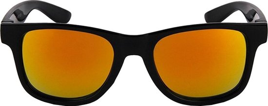 Fako Fashion® - Kinder Zonnebril Classic - Jongens Zonnebril - Meisjes Zonnebril - Spiegel Goud/Rood van Fako Fashion® — afbeelding 2